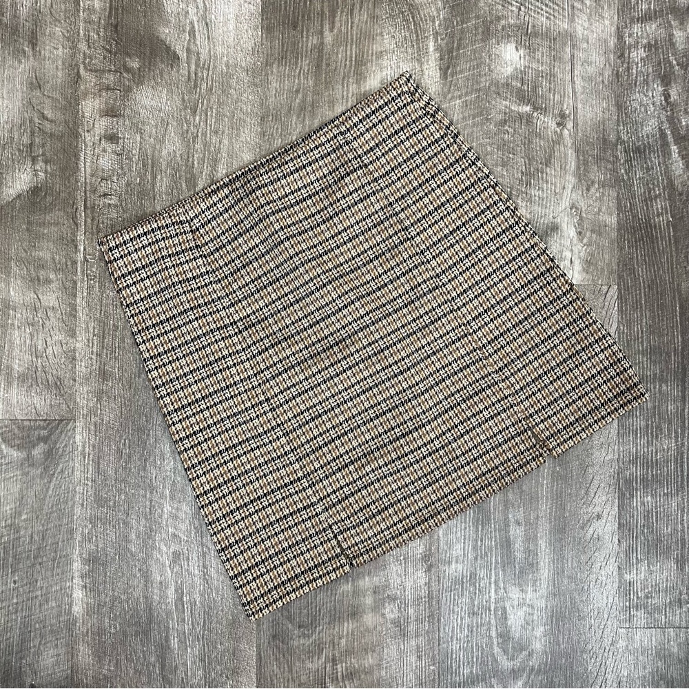 Hesperus Tan Mini Skirt